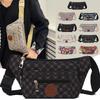 Modische Hüfttasche, Reißverschluss, geeignet für Outdoor-Aktivitäten, Crossbody-Sporttasche, lässige Umhängetasche, mehrschichtig c