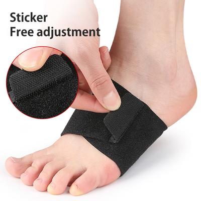 Arch Support Compression Sleeves for Flat Arch Adjustable Plantar Fasciitis Brace Unisex Orthotic Arch Support Wrap for Fallen Arch High Arch