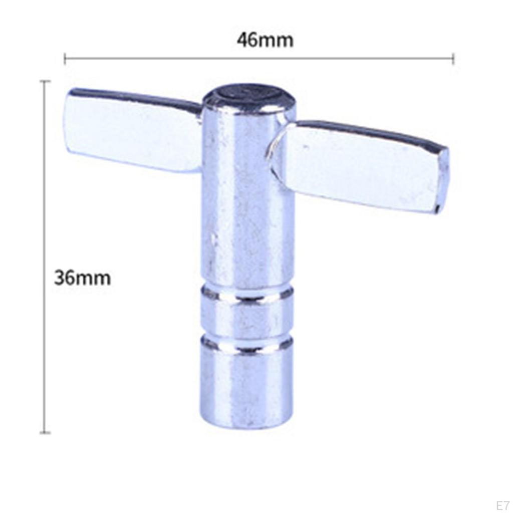 Drum Key Adjustment Wrench for Acoustic and Electronic Drums Metal Drill Bit Universal Sturdy