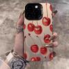 Red Cherry Patterns Phone Case For iPhone 17 16 15 14 13 12 11 Pro Max XS X XR 7 8 Plus 16E 17 Air Shockproof Bumper Cases Cover