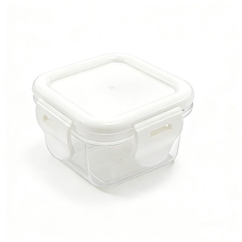 Transparent Food-Grade Rectangular Plastic Storage Box for Kitchen and Refrigerator