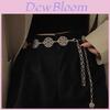 Metal Waist Chain For Women With Hollow Design Perfect For Summer And Winter Fashion Accessory