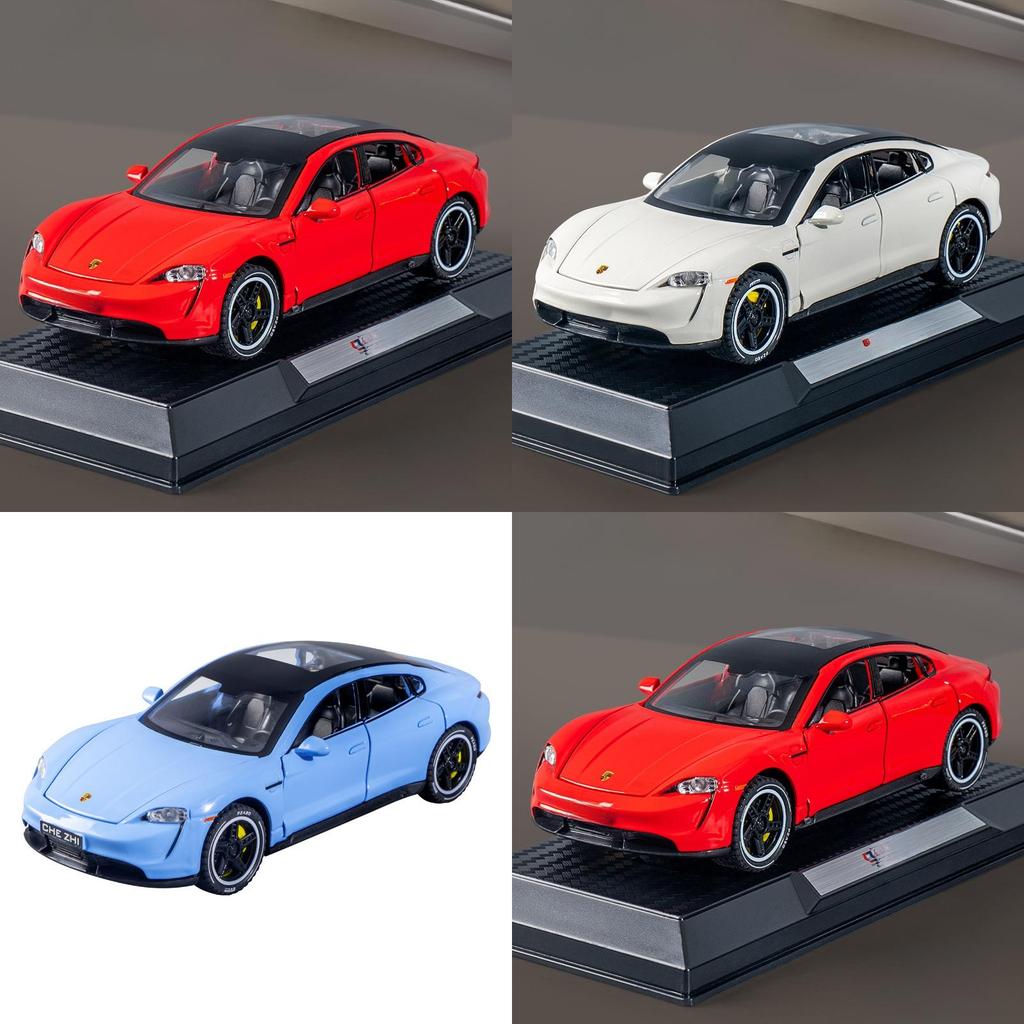 Porsche Car Model Toy With Lighting And Engine Sound Effects For Kids Gift Playroom Decor