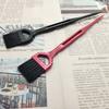 3pcs Dye Brush Rosy For Home Salon Use, Durable Pp Coloring Applicator, Hair Tint Brush, Hairdressing Tool, Hair Care Styling