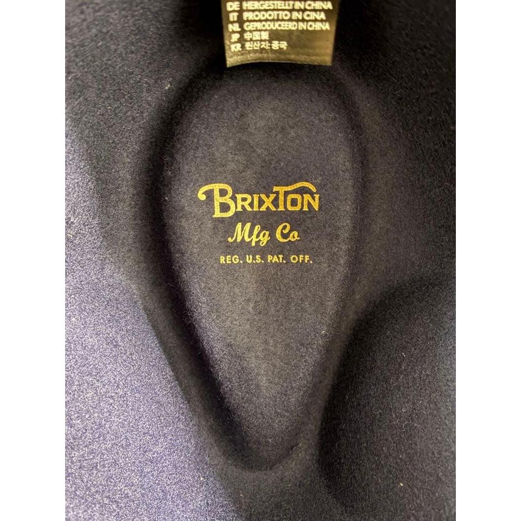 Used Brand new! Brixton WESLEY FEDORA FELT HAT Unisex
