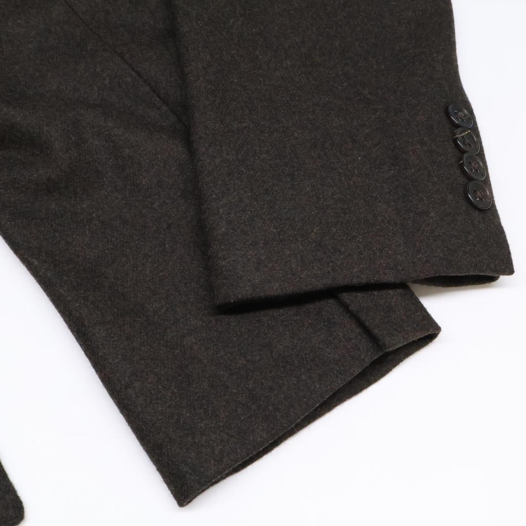 Brooks Brothers [Guter Zustand] S19-39-6001 Woll-Chestercoat 34R Dunkelbraun Gebraucht