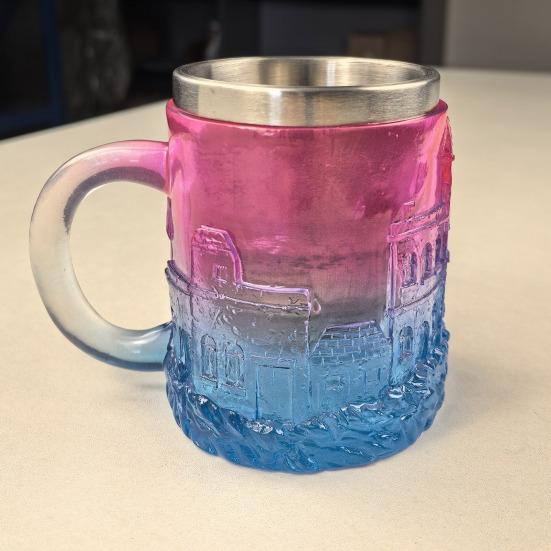 Sci-Fi Themed Insulated Mug Stainless Steel Coffee Beer Cup Movie Memorabilia Gift for Home Office