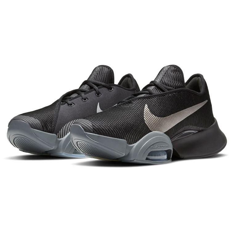 Nike Air Zoom SuperRep 2 Schwarz Metallic Pewter Herren Sneaker Eisengrau CU6445-001