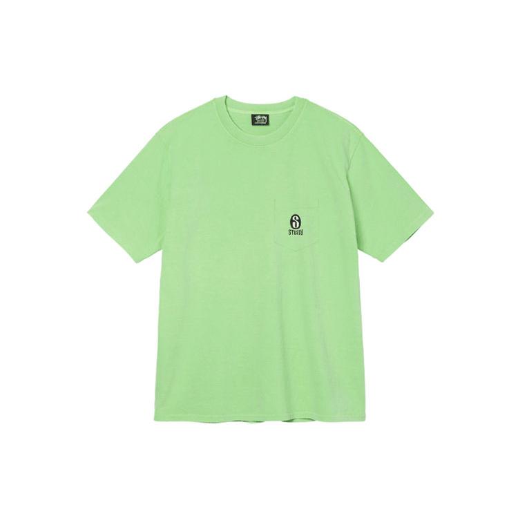 Stussy T-Shirts Unisex Crew Neck Moderate Straight Fit 1944785