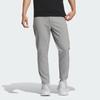 Adidas Business Casual Slim-Fit Pants Solid Color Logo Straight Leg Sports Trousers Men Pants Ice-Gray IZ1587