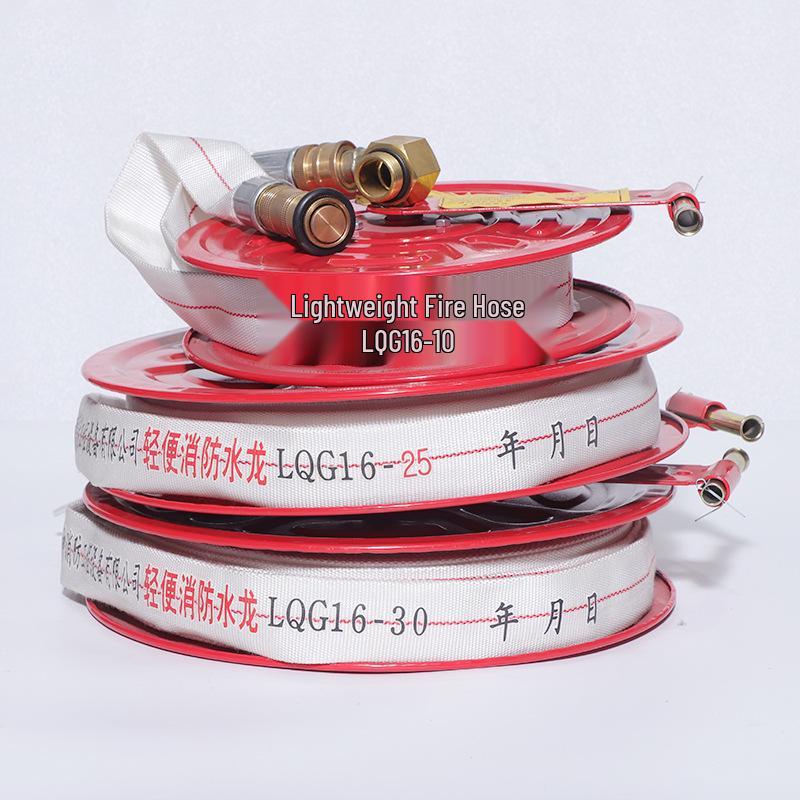 Fire-Resistant Lightweight Water Hose LQG16-30 for Home and Shopping Mall Use
