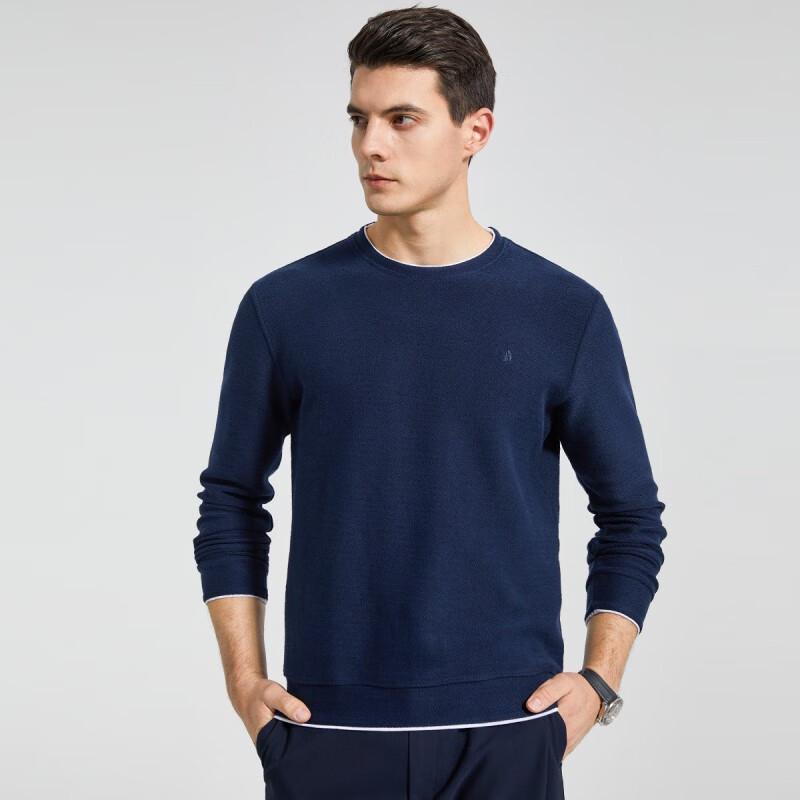 Shanshan Men's Round Neck Pullover Sweatshirt F1113W1S1131