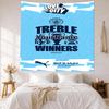 Manchester City Custom Your Name Wall Decor Tapestry Art For Pet Memorial Birthdaywedding Party Backdrop Family Gift