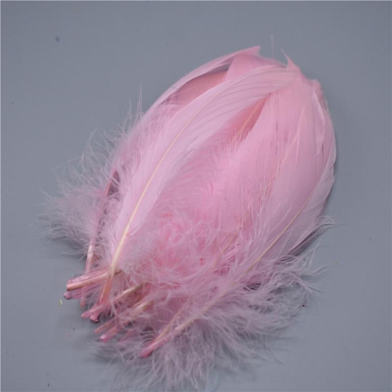 Nature Peppermint Green Goose Nagoire Feathers For Crafts Plumes 5-7Inch/13-18Cm Jewelry Clothing Accessories Wedding Decoration