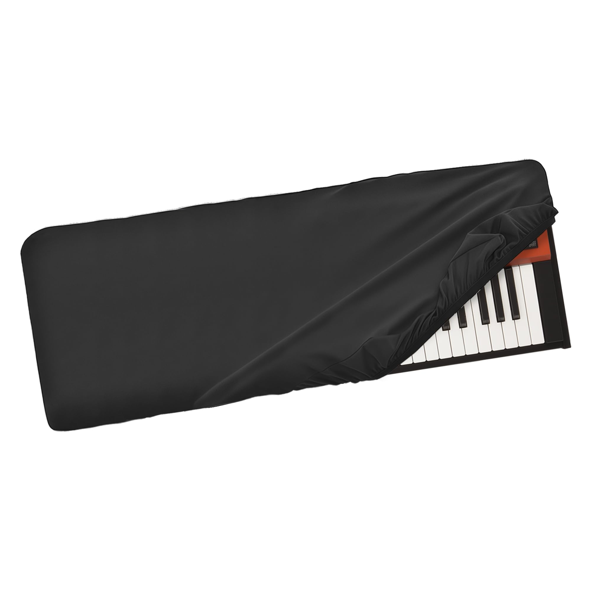 

Musiin Piano Keyboard Dust Compatible with Yamaha MODX6 Premium Chinlon Soft Touch Fit Design 61-Key Cover, 61, YPT-280, YPT-270, PSR-E273, PSR-E360 чорний