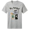 Nu Pogodi Wolf and Bunny Cartoon T-Shirt
