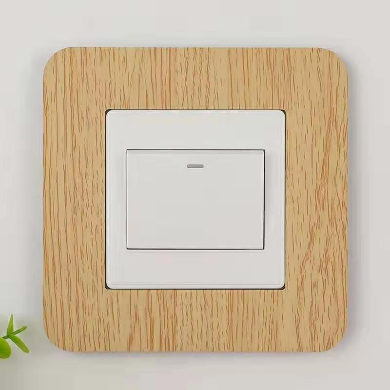 1/4 peças Tipo Fivela Anti-Sujeira Não Adesivo à Prova de Poeira Capa Protetora de Interruptor Adesivo de Parede para Tomada para Decoração de Sala de Estar em Casa