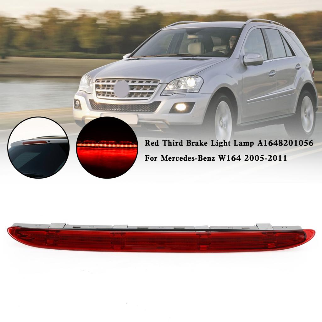 Car 3RD Brake Light Stop Lamp Assembly A1648201056 for Benz ML-Class W164 2005-2011 Rear Brake Tail Light