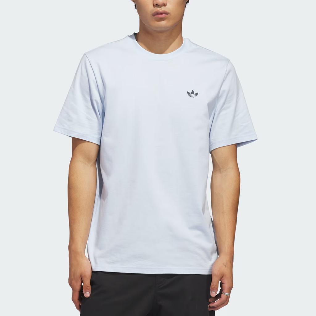 Adidas Originals FW25 DE Skateboard Merlin Cotton Knit Sports Short Sleeve T-Shirt Unisex Tops KR6366