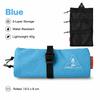 Lightweight Hanging Toiletry Bag 40g Travel Organizer 3 Layer Mesh Wash Bag Waterproof Camping Hiking Bathroom Storage Pouch