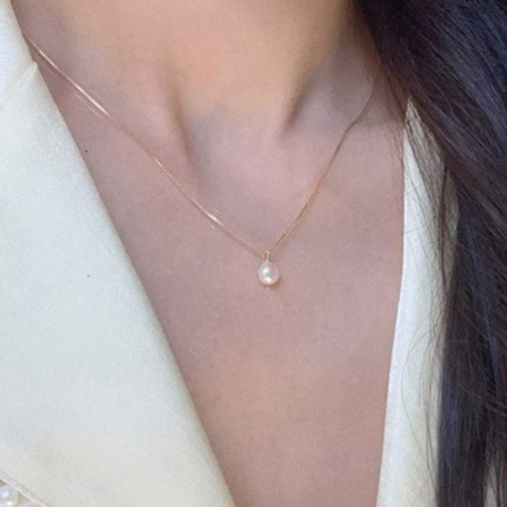 Like Day Daily Pearl Basic Necklace
