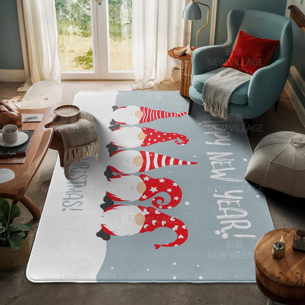 Koberec ke vchodu do domu Rohožka ke dveřím do domu Obývací pokoj Vana Koupelna Protiskluzové koberce s absorpcí vody vana Veselé Vánoce zima