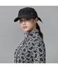 Binpolaegseseoli Women'S Shirred Sun Visor - Black