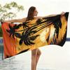 Summer Coconut Trees Beach Towel Quick-drying Small To Large Towel Suitable for Swimming Beach Pool Gym Summer Gift for Friends