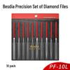 Besdia Diamond Alloy File PF-10L/PF-10/PFL-10, First-Class Quality, Taiwan