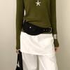 PU Women Waist Bag Wide Women Belt Bag Fashion Waistband  Dress Corsets
