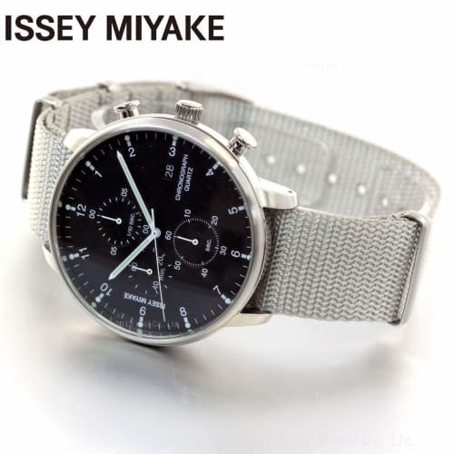 Issey Miyake Men's C-C Chronograph Watch, designed by Ichiro Iwasaki, NYAD005