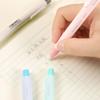 Pen Style Retractable Eraser Writing Pencil Rubber Creative Press Pencil Eraser  Student
