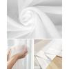 Gänseblümchen Lavendel Schmetterling Transparente Vorhänge zur Wohnzimmerdekoration Fenstervorhang Küche Tüll Voile Organza Drapierungen