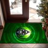 1PC Monchengladbach Emblem Rug Game Carpet, Floor Mat for Bedroom Living Room Entryway Rug, Home Decor Idea Gift for Christmas birthday