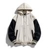 New Spring and Autumn Men's Loose Baseball Uniform Men's Jacket Trendy Fashion Hooded Jacket Men