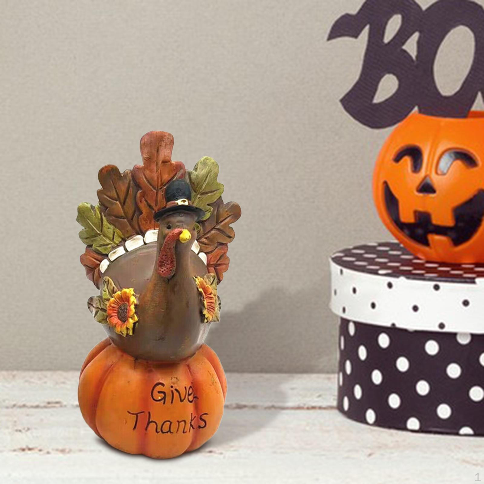 

Тыква Индейка Настольное Украшение Полимерная Фигурка для Домашних Посиделок Thanks