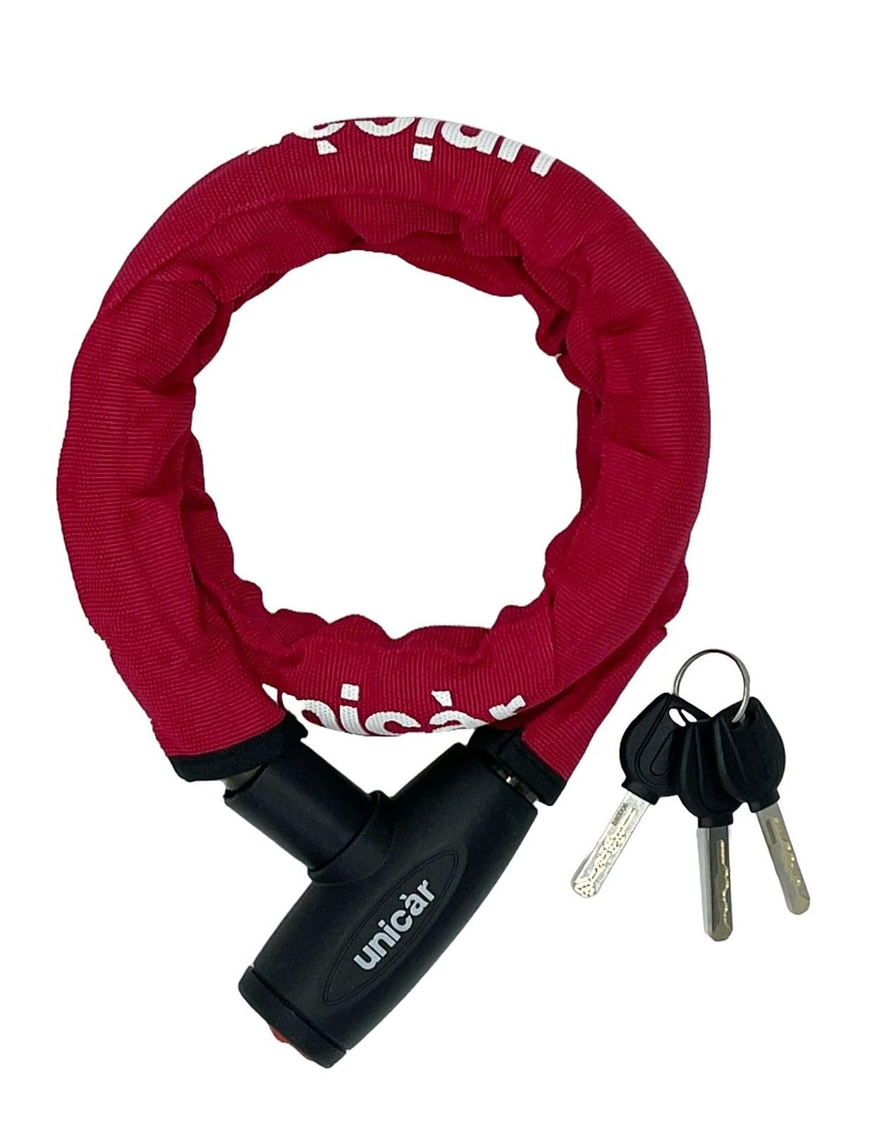 

Unicar Big Wire Lock, 1000mm, Red, BL-23