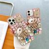 Bling Rhinestone Diamond Pumpkin Case для Samsung S23 S22 S21 Ultra S20 A13 A23 A33 A53 A12 A22 A32 A52 A51 A71/Redmi 10 9 9A 9C 9T/iphone 14 Pro max