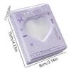 Card Binder 40-Pocket Waterproof Protective Photo Organizer Baseball Card Binder for Organization Collection Photo Envelopes