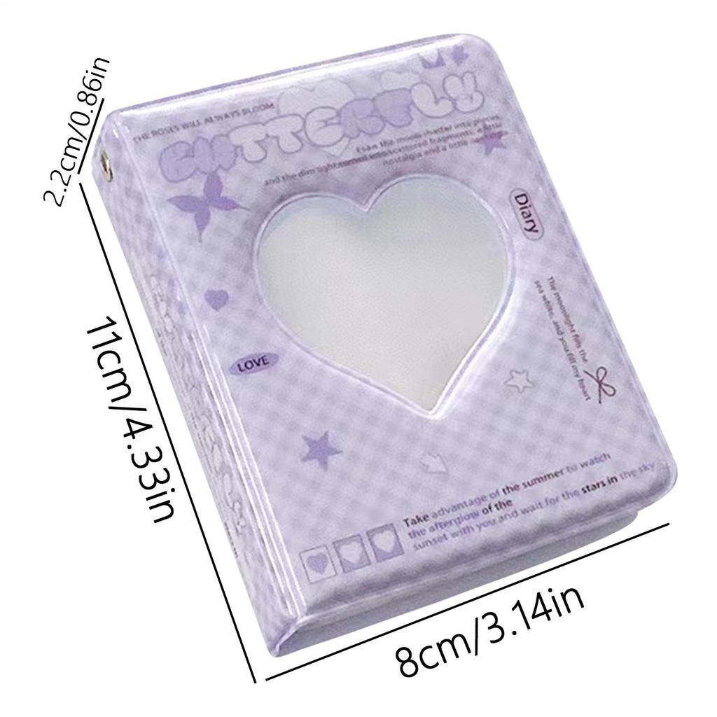 Card Binder 40-Pocket Waterproof Protective Photo Organizer Baseball Card Binder for Organization Collection Photo Envelopes