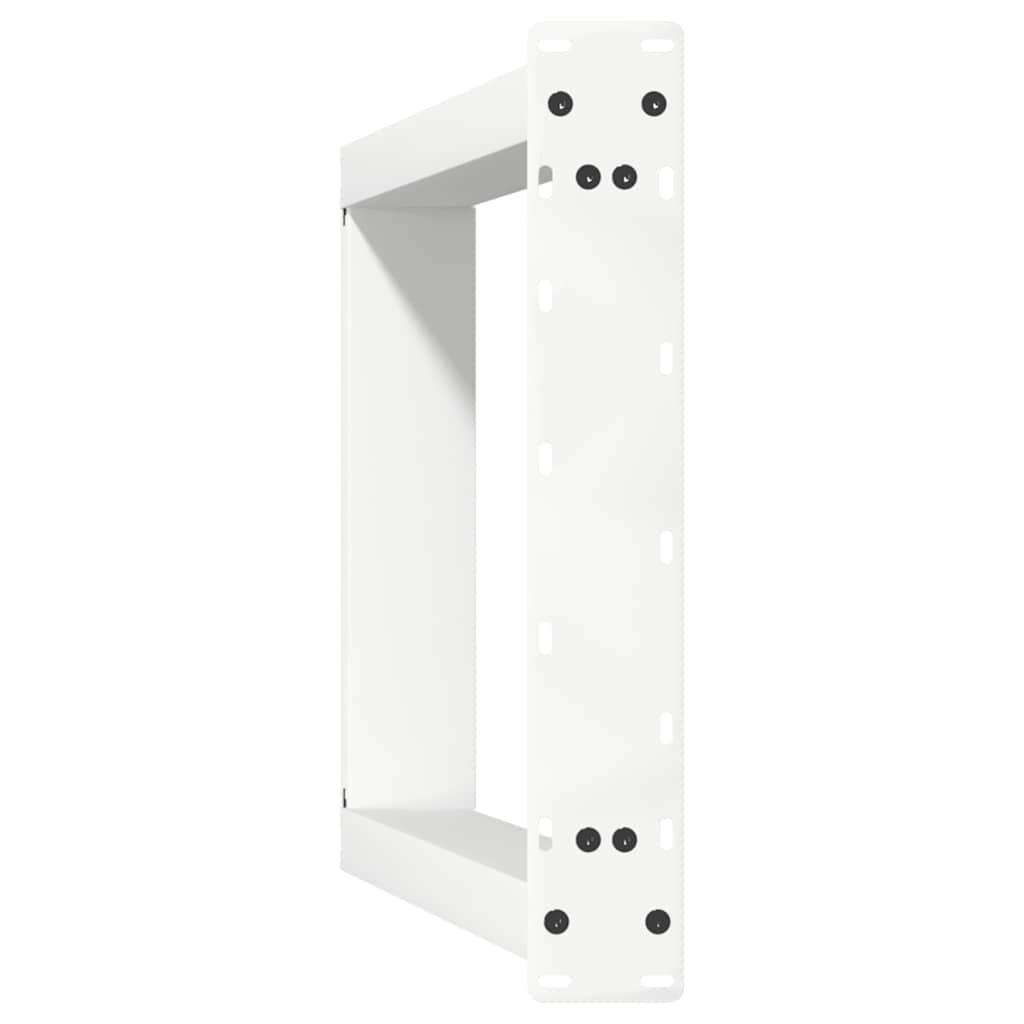 Vidxl Nogi Do Stołu Jadalnianego, 2 Szt., Białe, 50X(72-73) Cm, Stal