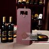 Borsa regalo in pelle per bottiglie di vino singole o doppie