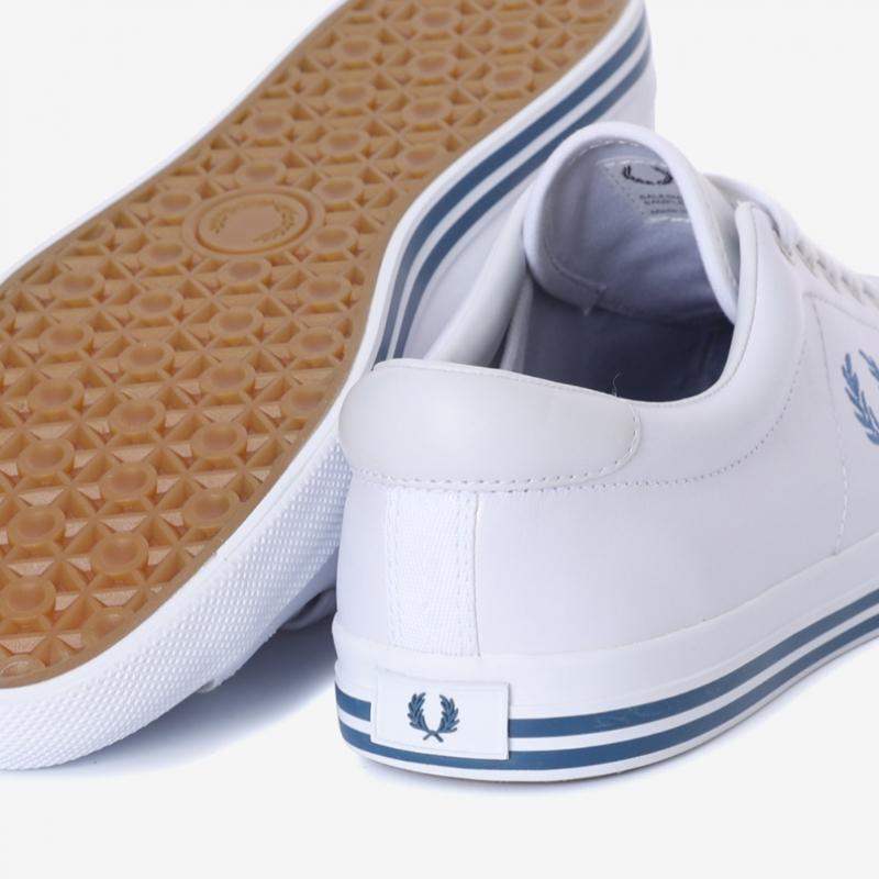 Fred Perry Unisex Leather Sneakers Underspin Leather Sfpu2334343 T65