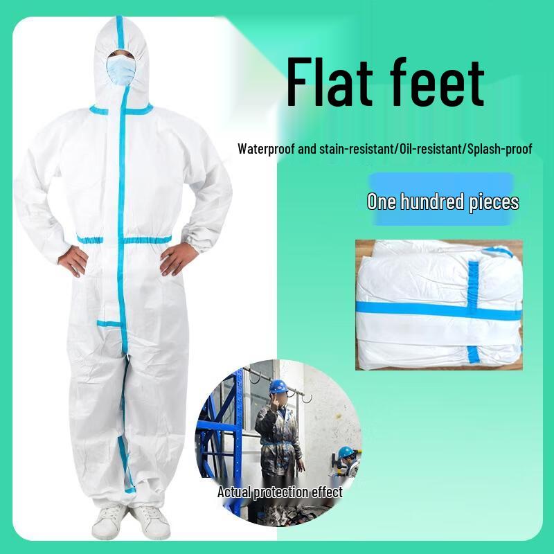 HANDUNYOU Disposable Farm Work Coverall