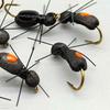 5Pcs Dry Fly Fishing Lure with Sharp Hook Floating Foam Ants Beetles Realistic Artificial Bait Saltwater Freshwater Fishing Accessories