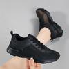 Hollow Breathable Running Shoes Summer Lightweight Sports Shoes Low-top Lace-up Mesh Casual Shoes