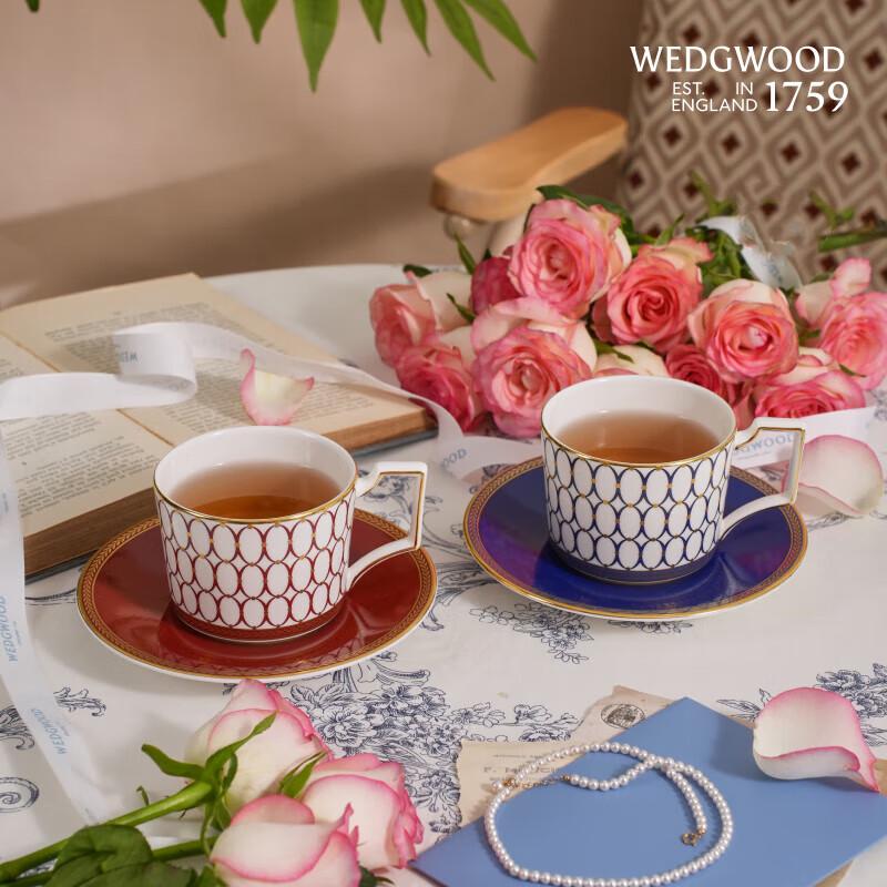 Wedgwood Golden Age Coffee Cup & Saucer Set