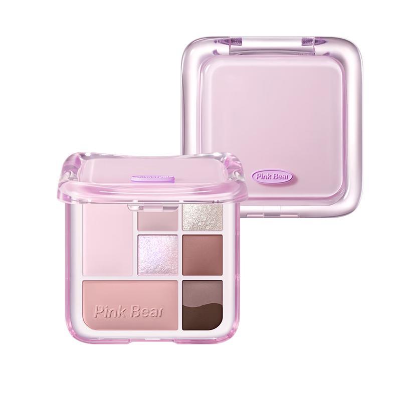 Pink Bear 7-Color Multi-Purpose Eye Palette