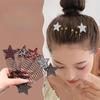 Spice Girls Style Rhinestone Star Hair Finishing Clips for Fashion Enthusiasts