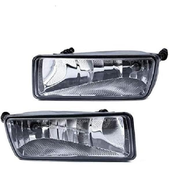 PIT66 Fog Lights Compatible with Ford Explorer 2006-2010 W/Rectangular Lens/Fit Ford Explorer Sport Trac 2008-2010 W/Rectangular Lens Halogen Front